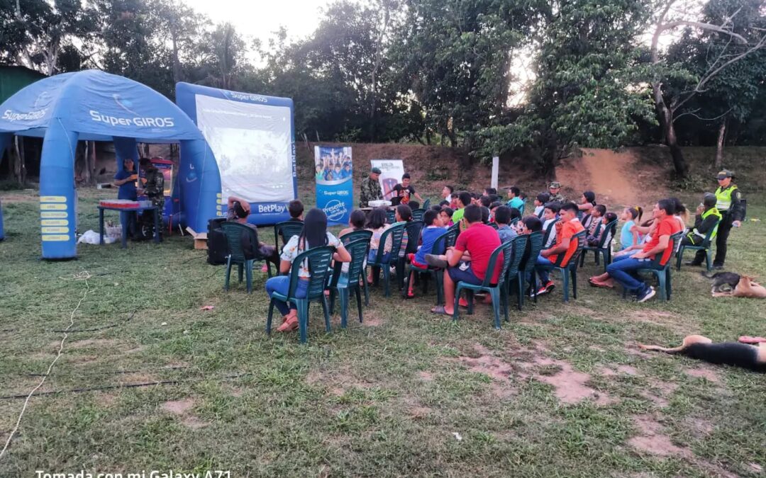 Actividad Recreacional a niños del Barrio 1 de Octubre