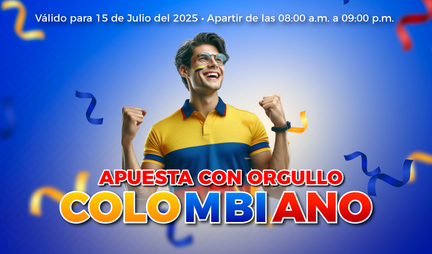 APUESTA CON ORGULLO COLOMBIANO