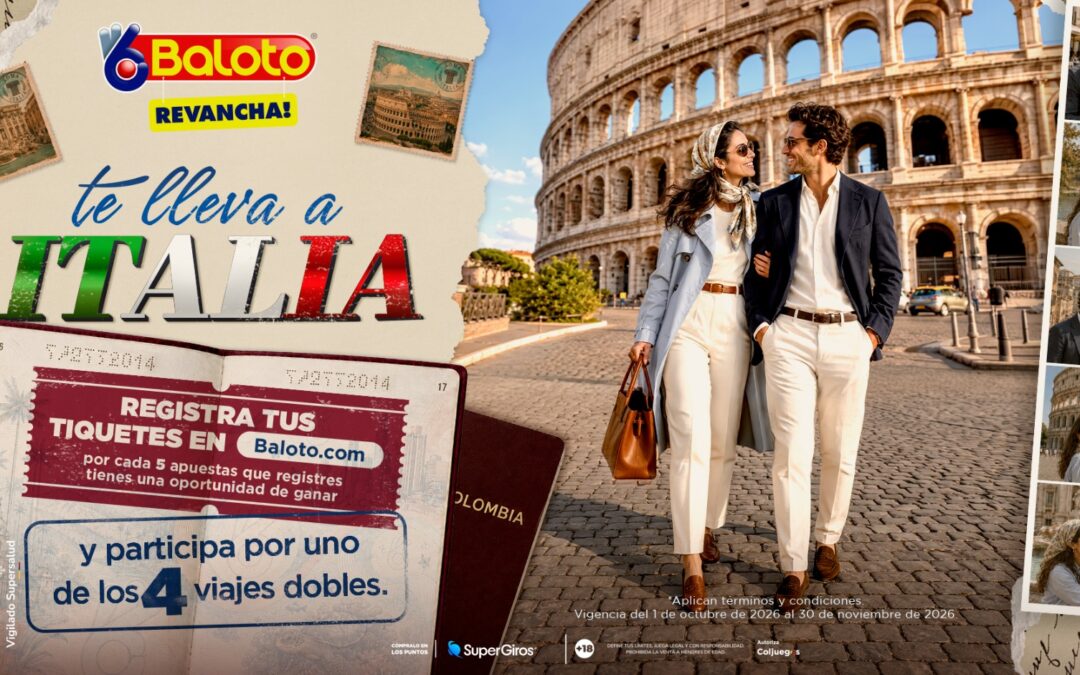 BALOTO TE LLEVA A ITALIA